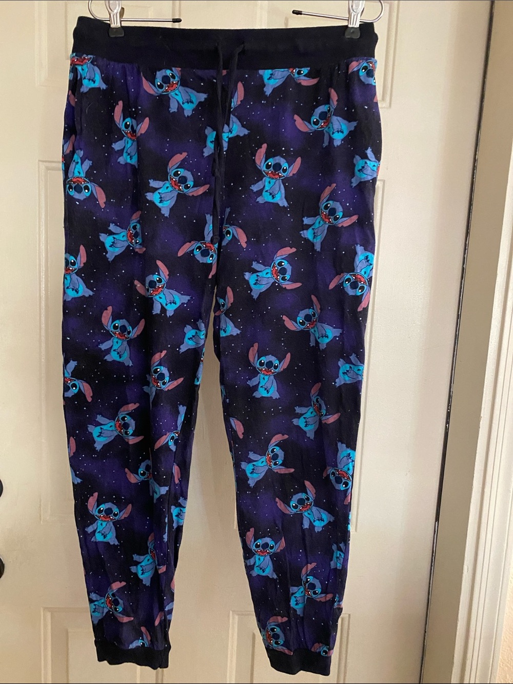 Disneys Stitch Print Lounge/Joggers/Pajama Pants